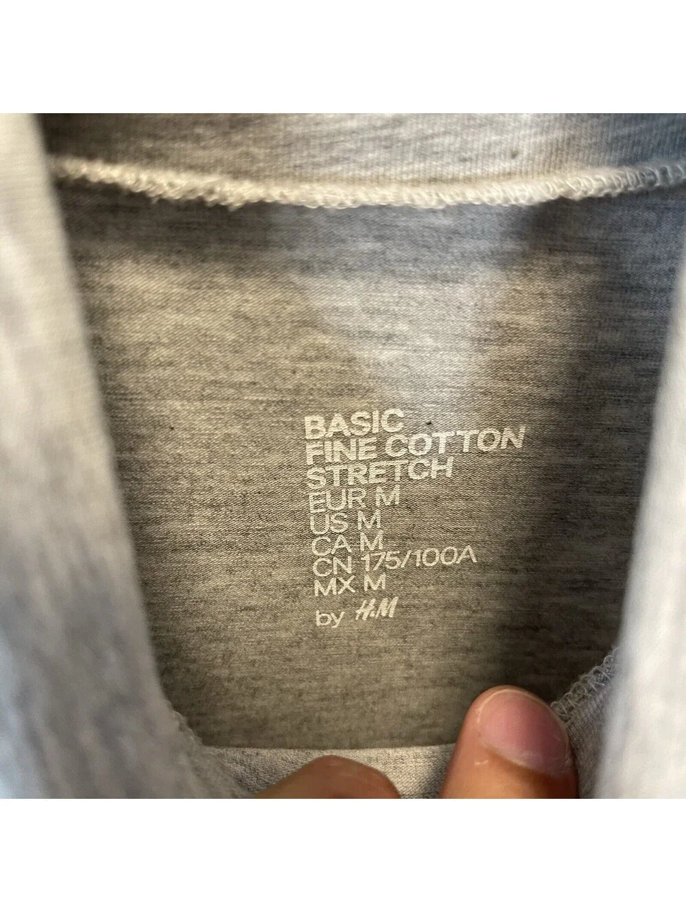 H&M women gray